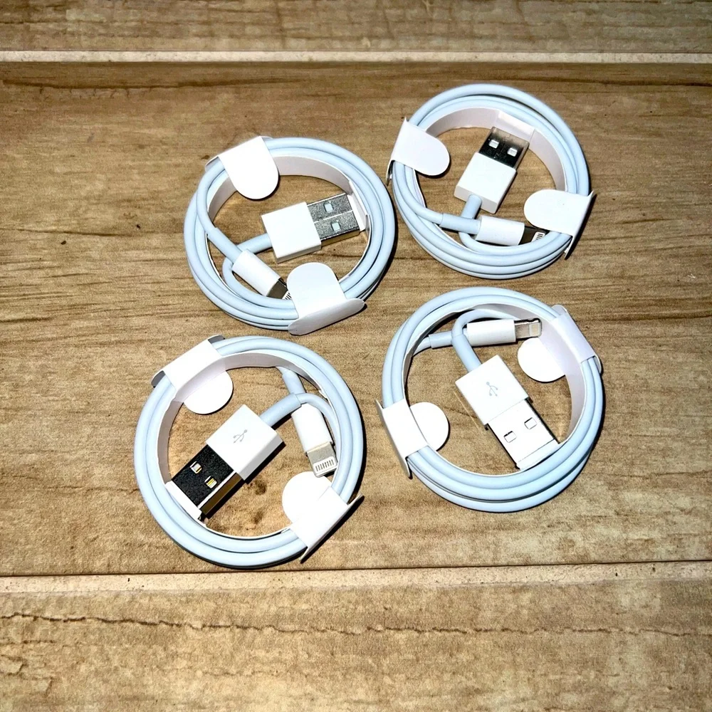 Lot of 4 Type A IPhone Chargers 15”